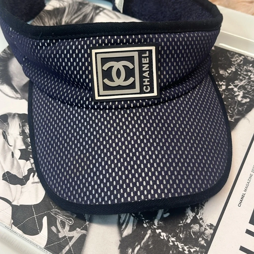 CHANEL SPORT LINE SUN VISOR HAT